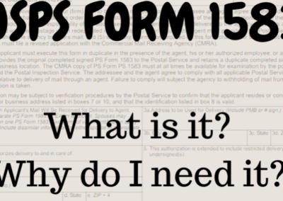 USPS Form 1583